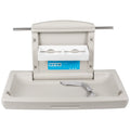 Wall Mounted Baby Changing Table Horizontal Fold Down Diaper Station