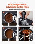 Espresso Tamper 51/53/58mm Stainless Steel Spring Coffee