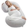 VEVOR C-Shaped Pregnancy Pillow Full Body Maternity Support Washable