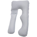 Pregnancy Pillow, U-Shaped Full Body Maternity Pillow for Pregnant Women, Soft and Breathable Pregnant Support Pillows with Removable & Washable Cover, Perfect for Back, Belly, Hip, Legs Relief