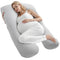Pregnancy Pillow U-Shaped Full Body Maternity Support Back Belly Hips