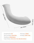 L-Shaped Pregnancy Pillow Maternity Body Pillow Soft Breathable