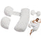 VEVOR Pregnancy Body Pillow Maternity Pillow Back Belly Hip Support Washable