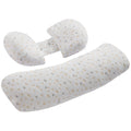 VEVOR Pregnancy Body Pillow Maternity Pillow Back Belly Hip Support Washable