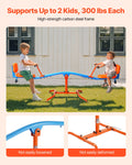 Kids Seesaw 136kg Teeter Totter 360° Rotating Age 3+