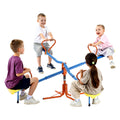 Kids Seesaw 4 Seat 360 Spin Teeter Totter 49.9kg Load Capacity