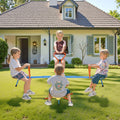 Kids Seesaw 4 Seat 360 Spin Teeter Totter 49.9kg Load Capacity