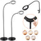 5X Floor Magnifying Glass with Light Stand Gooseneck LED