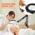 5X Magnifying Floor Lamp LED Dimmable Reading Craft Light