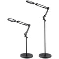 5X Magnifying Floor Lamp LED Dimmable Reading Craft Light