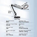 Magnifying Glass Lamp 5X 4.3