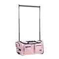 Dance Bag with Garment Rack 736.6mm USB Wheels Pink