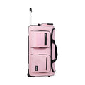 Dance Bag with Garment Rack 736.6mm USB Wheels Pink