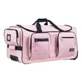 Dance Bag with Garment Rack 736.6mm USB Wheels Pink