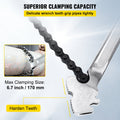 24 Inch Pipe Chain Wrench Heavy Duty 6.7 Inch Chain