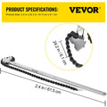 24 Inch Pipe Chain Wrench Heavy Duty 6.7 Inch Chain