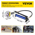 Hydraulic Hose Crimper 7 Dies A/C Air Conditioning Handheld Tool