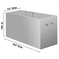 15 Quart Water Bath Canner Stove Top Pot 304 Stainless Steel 2 Racks