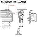 Garage Roller Door Opener 800N 220V Electric with 2 Remote Control