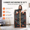 Sauna Tent Far Infrared 1050W Personal Home Spa Weight Loss Detox