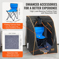 Sauna Tent Far Infrared 1050W Personal Home Spa Weight Loss Detox