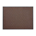 Front Door Mat, 1194 x 889 mm Commercial Floor Mat for Indoor and Outdoor, Modern Stylish Carpet with TPE Backing, Heavy Duty Washable Entry Industrial Rug for Hallway, Balcony, Garage, Brown
