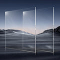 Acrylic Sheet 610x914mm 6mm Clear Plexiglass 2-Pack Plastic Crafts
