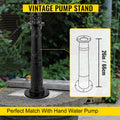Antique Hand Water Pump Stand Black Yard Garden Pitcher Pump