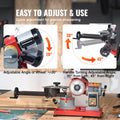 Circular Saw Blade Sharpener 370W Water Injection 5-inch Grinding Wheel