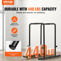 Dip Bars 200kg Capacity Adjustable Height Parallel Bars Strength Training
