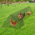 Chicken Tunnel 400x100x61.5cm Portable Coop Run Yard
