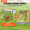 Chicken Tunnel 300x71x61.5cm Portable Coop Run Yard Chickens Ducks