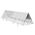 Chicken Tunnel 300x71x61.5cm Portable Coop Run Yard Chickens Ducks