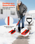 22cm Foldable Snow Shovel Aluminum Adjustable Handle Lightweight