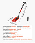 22cm Foldable Snow Shovel Aluminum Adjustable Handle Lightweight