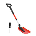 22cm Foldable Snow Shovel Aluminum Adjustable Handle Lightweight