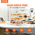 3-Tier Acrylic Bakery Display Case Donut Cake Cookie Countertop