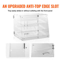 3-Tier Acrylic Bakery Display Case Donut Cake Cookie Countertop