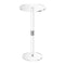 Acrylic Round Side Table 25.4cm Clear Modern Coffee Drink End Desk
