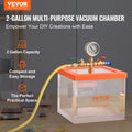 2 Gallon Vacuum Chamber Acrylic Degassing Resin Silica
