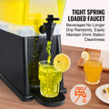Beverage Dispenser 3 Gallon Plastic Juice Water Drink Dispenser w Tap