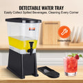 Beverage Dispenser 3 Gallon Plastic Juice Water Drink Dispenser w Tap