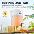 Beverage Dispenser 5 Gallon Plastic Juice Water Drink Dispenser Tap