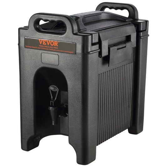 VEVOR Insulated Beverage Dispenser 9.5L Hot Cold Drink Server Cooler