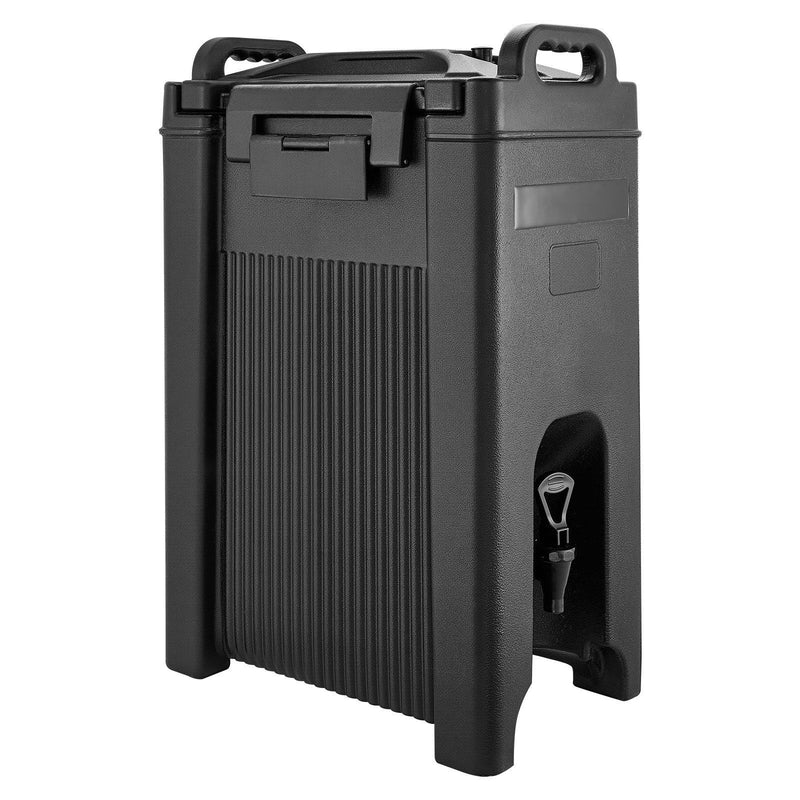 Beverage Dispenser 19L Hot Cold Twin Pack Black Spigot Handle