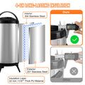 VEVOR Stainless Steel Insulated Beverage Dispenser 9.2L Hot Cold