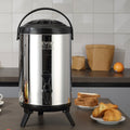 VEVOR Stainless Steel Insulated Beverage Dispenser 9.2L Hot Cold