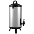 VEVOR Stainless Steel Insulated Beverage Dispenser 9.2L Hot Cold