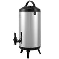 VEVOR Stainless Steel Insulated Beverage Dispenser 9.2L Hot Cold