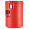 Stainless Steel Insulated Beverage Dispenser, 17.2 Liter, Thermal Hot and Cold Drink Server Dispenser with Spigot Handle, Food-grade for Hot Tea Coffee Water Restaurant Drink Shop